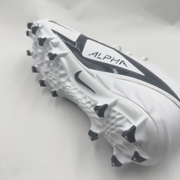 sz 14.5 Nike Alpha Menace 4 Varsity Football Cleats Men White Blue FZ7703-104